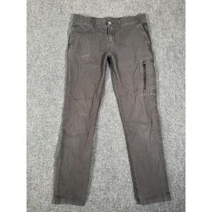 Vuori Pants Ripstop Climber Mens S‎ Gray Tapered Drawstring Outdoor Hiking Slim